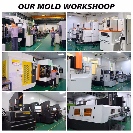 Professional Plastic Injection Molding Mould for Customized Medical Plastic Components with Thread 2 Cavities Hot Runner Mold
